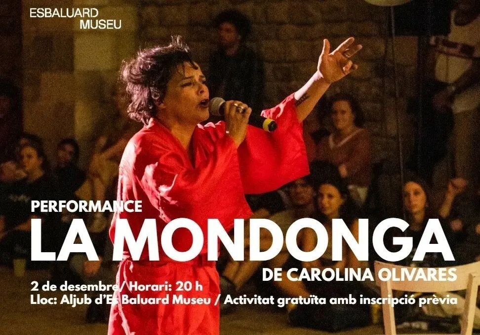 Muy contenta de compartir que ma&ntilde;ana Mi Mondonga se presentar&aacute; en @esbaluardmuseu de Palma de Mallorca en el Espai Aljub / 20h Gracias infinitas a @immaprietocarrillo, Directora de @esbaluardmuseu por programar La Mondonga dentro del ci